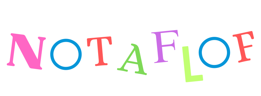 Punk rock looking banner image reading NOTAFLOF, standing for NOTAFLOF.